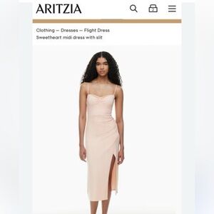 NWT Wilfred Midi Dress